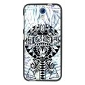 TPU1DES620MAORI - Coque souple pour HTC Desire 620 avec impression Motifs maori