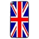 TPU1DES820UNIONJACK - Coque Souple en gel noir pour HTC Desire 820 avec impression Motifs Union Jack