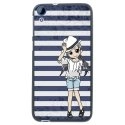 TPU1DESIRE820MANGAMARINE - Coque souple pour HTC Desire 820 avec impression Motifs manga fille marin