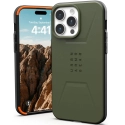 UAG-IP15PMAX-CIVIOLIVE - Coque UAG iPhone 15 Pro-Max série Civilian MagSafe antichoc coloris Vert Olive