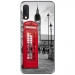 TPU0A20ECABINEUK - Coque souple pour Samsung Galaxy A20e avec impression Motifs cabine téléphonique UK rouge