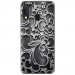 TPU0A40ARABESQUENOIR - Coque souple pour Samsung Galaxy A40 avec impression Motifs arabesque noir