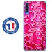 TPU0GALA70ARABESQUEFUSHIA - Coque souple pour Samsung Galaxy A70 avec impression Motifs arabesque fushia