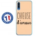 TPU0GALA70CHIEUSEBEIGE - Coque souple pour Samsung Galaxy A70 avec impression Motifs Chieuse d'Amour beige