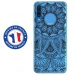 TPU0GALA70MANDALANOIR - Coque souple pour Samsung Galaxy A70 avec impression Motifs Mandala noir