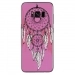 TPU0GALS8PLUSREVEROSE - Coque souple pour Samsung Galaxy S8 Plus avec impression Motifs attrape rêve sur fond rose