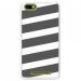 TPU0LENNY3BANDESGRISES - Coque souple pour Wiko Lenny 3 avec impression Motifs bandes grises