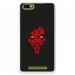 TPU0LENNY3DARKROUGE - Coque souple pour Wiko Lenny 3 avec impression Motifs Dark rouge