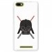 TPU0LENNY3DARKVA - Coque souple pour Wiko Lenny 3 avec impression Motifs Dark et sabres lasers