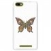 TPU0LENNY3PAPILLONSEUL - Coque souple pour Wiko Lenny 3 avec impression Motifs papillon psychédélique