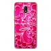 TPU0LENNY5ARABESQUEFUSHIA - Coque souple pour Wiko Lenny 5 avec impression Motifs arabesque fushia