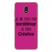 TPU0LENNY5BORDELIQUEFUSHIA - Coque souple pour Wiko Lenny 5 avec impression Motifs Je ne suis pas bordélique fushia