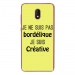 TPU0LENNY5BORDELIQUEJAUNE - Coque souple pour Wiko Lenny 5 avec impression Motifs Je ne suis pas bordélique jaune