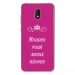 TPU0LENNY5BOUDERFUSHIA - Coque souple pour Wiko Lenny 5 avec impression Motifs Bouder pour mieux Régner fushia