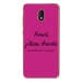 TPU0LENNY5CHIANTEFUSHIA - Coque souple pour Wiko Lenny 5 avec impression Motifs Avant, j'étais chiante fushia