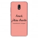 TPU0LENNY5CHIANTEROSE - Coque souple pour Wiko Lenny 5 avec impression Motifs Avant, j'étais chiante rose