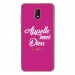 TPU0LENNY5DIEUFUSHIA - Coque souple pour Wiko Lenny 5 avec impression Motifs Appelle moi Dieu fushia