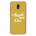 TPU0LENNY5DIEUOR - Coque souple pour Wiko Lenny 5 avec impression Motifs Appelle moi Dieu or