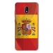 TPU0LENNY5DRAPESPAGNE - Coque souple pour Wiko Lenny 5 avec impression Motifs drapeau de l'Espagne