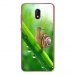 TPU0LENNY5ESCARGOT - Coque souple pour Wiko Lenny 5 avec impression Motifs escargot sur une tige