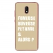 TPU0LENNY5FUMEUSETAUPE - Coque souple pour Wiko Lenny 5 avec impression Motifs fumeuse et alors taupe