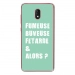 TPU0LENNY5FUMEUSETURQUOISE - Coque souple pour Wiko Lenny 5 avec impression Motifs fumeuse et alors turquoise