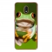 TPU0LENNY5GRENOUILLE - Coque souple pour Wiko Lenny 5 avec impression Motifs grenouille