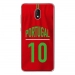 TPU0LENNY5MAILLOTPORTUGAL - Coque souple pour Wiko Lenny 5 avec impression Motifs Maillot de Football Portugal