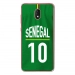 TPU0LENNY5MAILLOTSENEGAL - Coque souple pour Wiko Lenny 5 avec impression Motifs Maillot de Football Sénégal