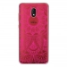 TPU0LENNY5MANDALAFUSHIA - Coque souple pour Wiko Lenny 5 avec impression Motifs Mandala fushia