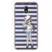 TPU0LENNY5MANGAMARINE - Coque souple pour Wiko Lenny 5 avec impression Motifs manga fille marin