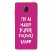 TPU0LENNY5RAISONFUSHIA - Coque souple pour Wiko Lenny 5 avec impression Motifs marre d'avoir raison fushia