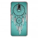 TPU0LENNY5REVEBLEU - Coque souple pour Wiko Lenny 5 avec impression Motifs attrape rêve sur fond bleu