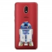 TPU0LENNY5ROBOT - Coque souple pour Wiko Lenny 5 avec impression Motifs robot