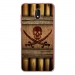 TPU0LENNY5SABREPIRATE - Coque souple pour Wiko Lenny 5 avec impression Motifs sabre et tête de mort pirate