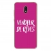 TPU0LENNY5VENDREVEFUSHIA - Coque souple pour Wiko Lenny 5 avec impression Motifs vendeur de rêves fushia