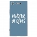 TPU0XPERIAXZ1VENDREVEBLEU - Coque souple pour Sony Xperia XZ1 avec impression Motifs vendeur de rêves bleu