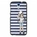 TPU1DES620MANGAMARINE - Coque souple pour HTC Desire 620 avec impression Motifs manga fille marin