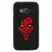 TPU1G318DARKROUGE - Coque Souple en gel pour Samsung Galaxy Trend 2 Lite avec impression Dark rouge