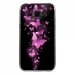 TPU1GALJ1PAPILLONSFUSHIAS - Coque souple pour Samsung Galaxy J1 SM-J100F avec impression Motifs papillons fushias