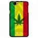 TPU1RAINBOWRASTA - Coque Souple en gel noir pour Wiko Rainbow avec impression Motifs rasta