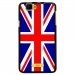 TPU1RAINBOWUNIONJACK - Coque Souple en gel noir pour Wiko Rainbow avec impression Motifs Union Jack