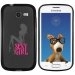 TPU1S7390SEXYGIRL - Coque Souple en gel noir pour Galaxy Trend Lite avec impression Motifs Sexy Girl