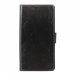 WALLETMOTOG4NOIR - Etui type portefeuille noir pour Motorola Moto-G4 rabat latéral articulé fonction 